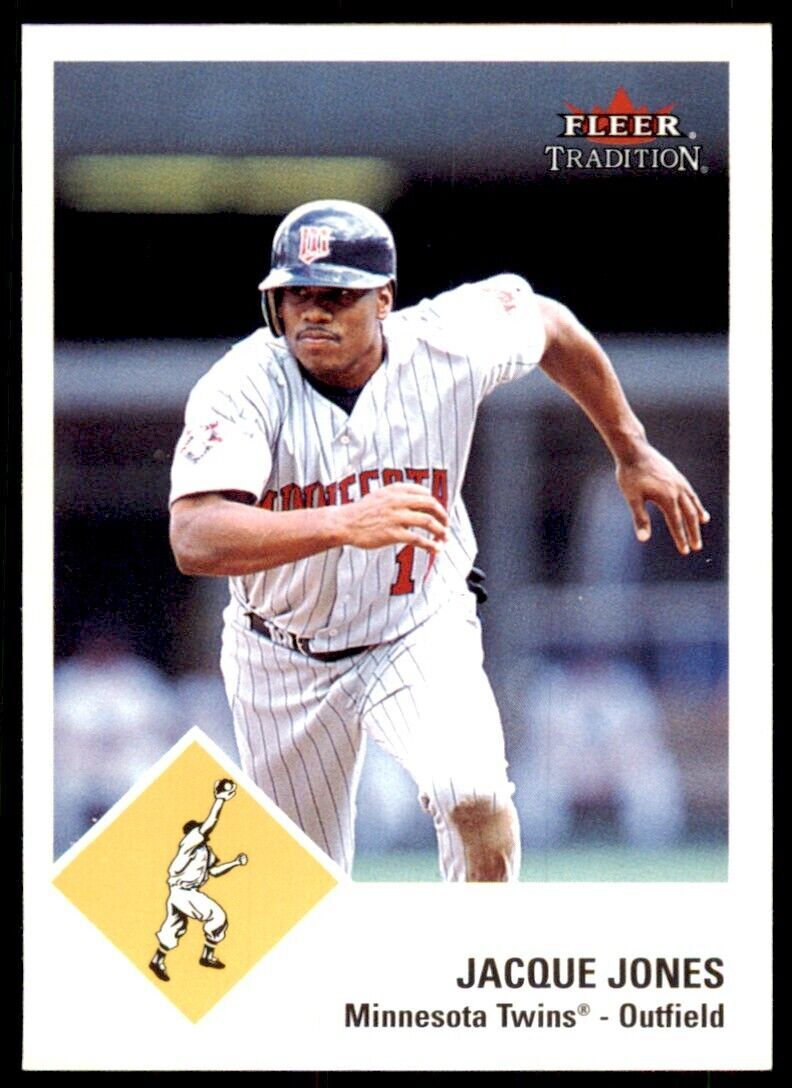 2003 Fleer Tradition Jacque Jones Minnesota Twins #290