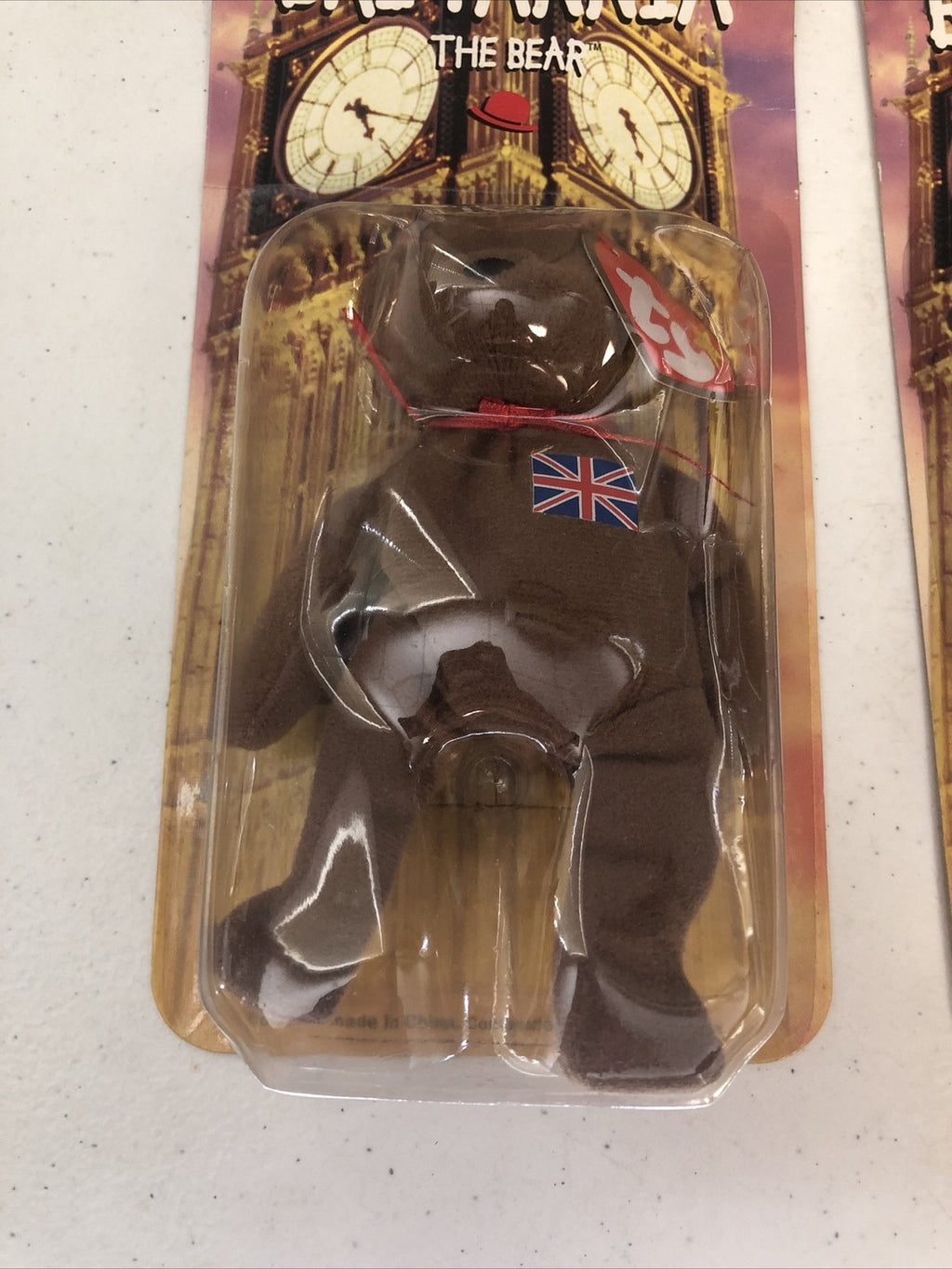 2-Britannia The Bear-1999 McDonald's Ty Beanie Baby With Errors 1993 OakBrook🔥