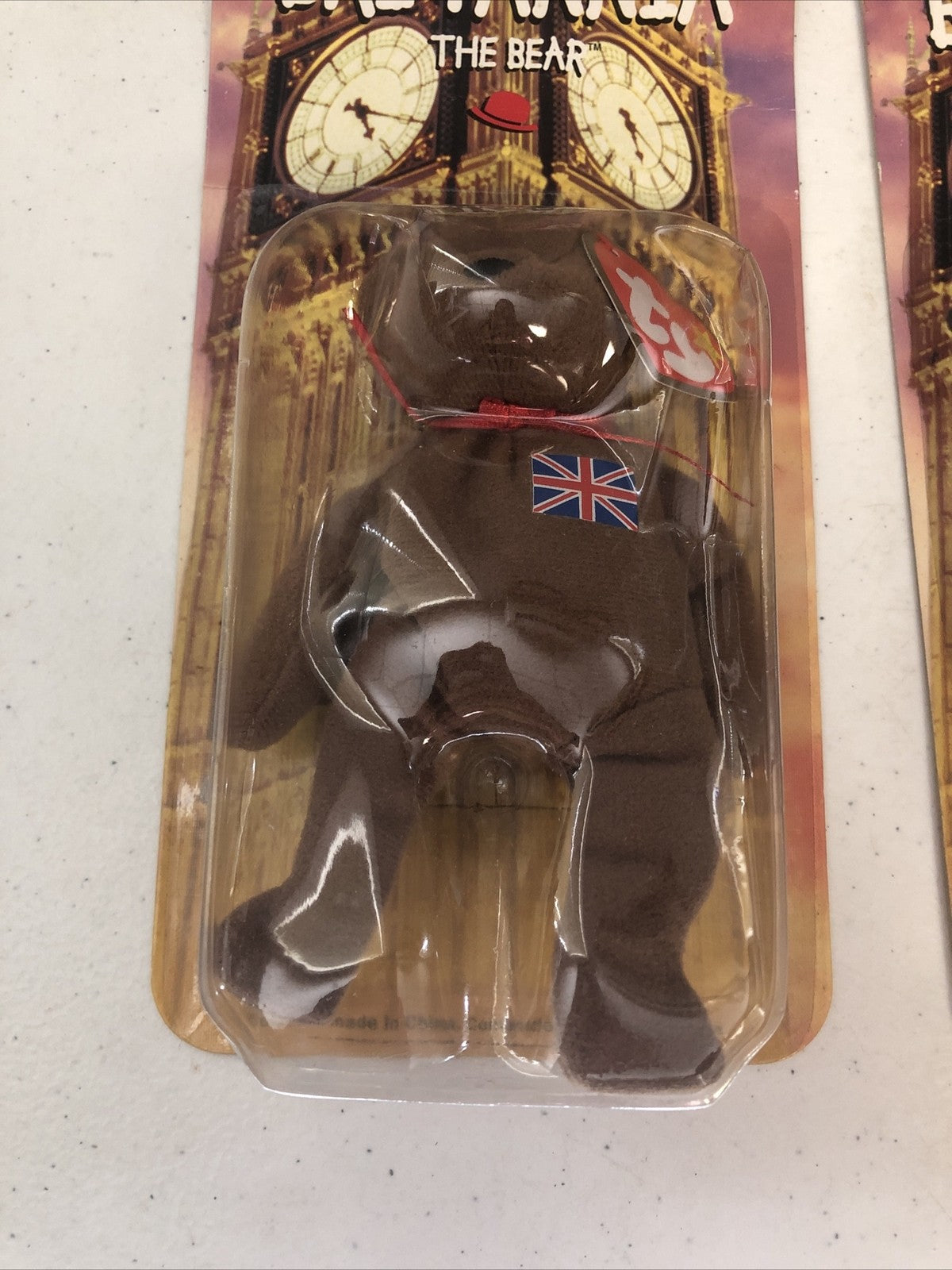 2-Britannia The Bear-1999 McDonald's Ty Beanie Baby With Errors 1993 OakBrook🔥