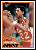 1981-82 TOPPS JOHN DREW ATLANTA HAWKS #1