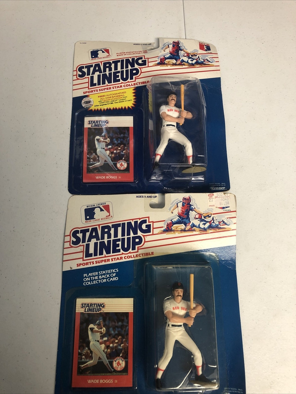 2-Wade Boggs - Boston Red Sox 1988 Kenner Starting Lineup Figure NIB🔥Sealed!