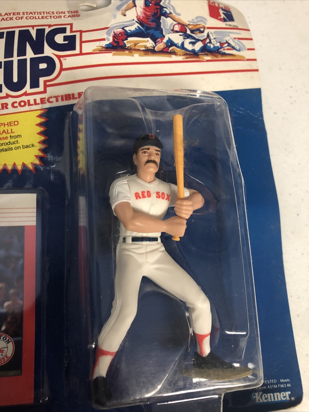 2-Wade Boggs - Boston Red Sox 1988 Kenner Starting Lineup Figure NIB🔥Sealed!