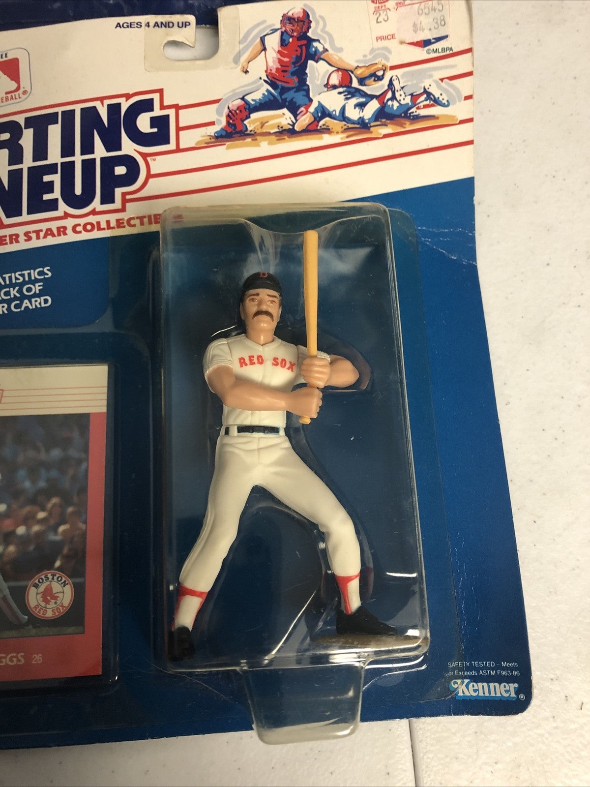 2-Wade Boggs - Boston Red Sox 1988 Kenner Starting Lineup Figure NIB🔥Sealed!