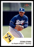 2003 Fleer Tradition Cesar Izturis. Los Angeles Dodgers #187