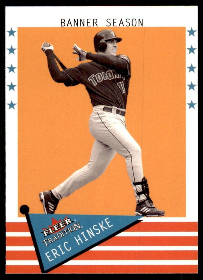 2003 Fleer Tradition Eric Hinske Toronto Blue Jays #483