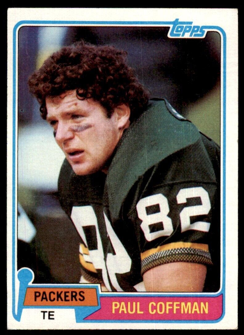 1981 TOPPS PAUL COFFMAN GREEN BAY PACKERS #353