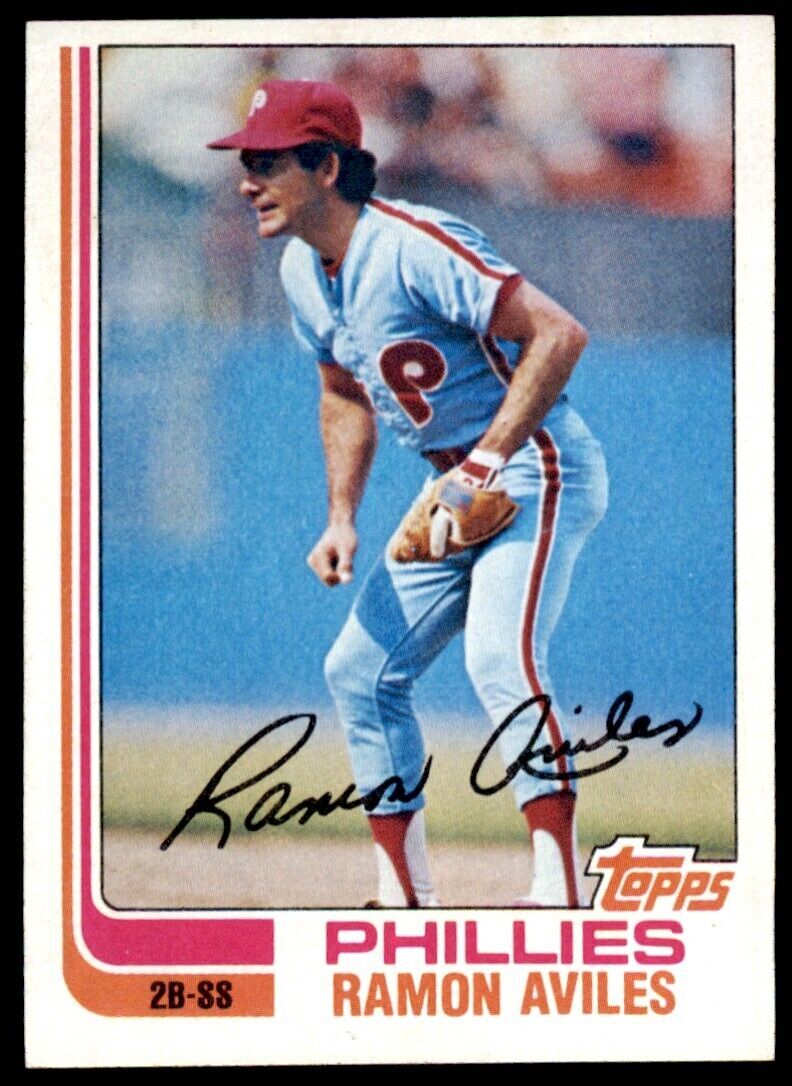 1982 TOPPS RAMON AVILES PHILADELPHIA PHILLIES #152