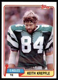 1981 TOPPS KEITH KREPFLE PHILADELPHIA EAGLES #459