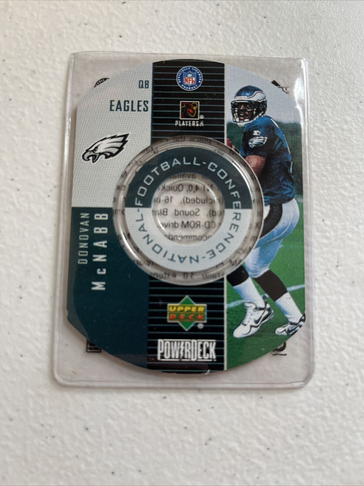1999 Upper Deck PowerDeck #DP3 Donovan McNabb: Eagles (New In Case)!
