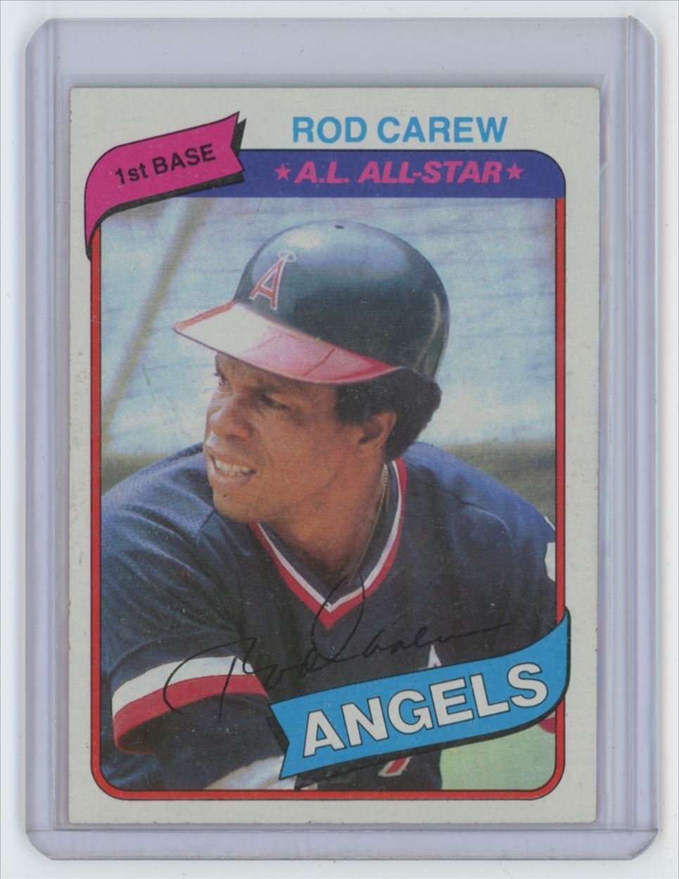 1980 TOPPS ROD CAREW CALIFORNIA ANGELS #700