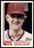 1982 TOPPS DOUG BAIR ST. LOUIS CARDINALS #262