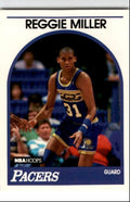 1989-90 Hoops Reggie Miller , Indiana Pacers #29