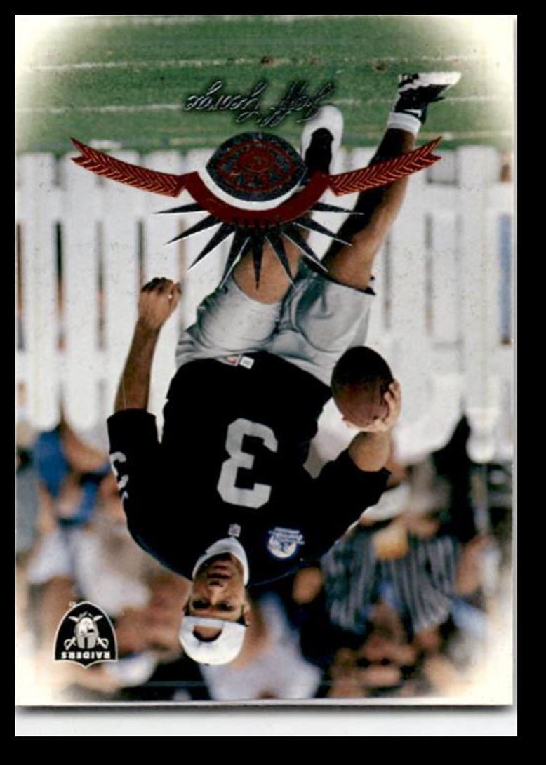 1997 Leaf Jeff George ~ Oakland Raiders #28