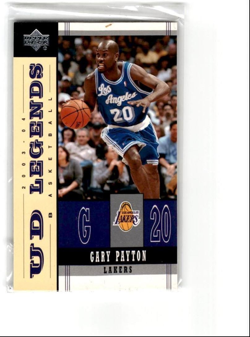 2004-05 Upper Deck Legends Gary Payton Los Angeles Lakers #37