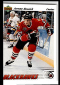 1991-92 Upper Deck French Jeremy Roenick Chicago Blackhawks #166