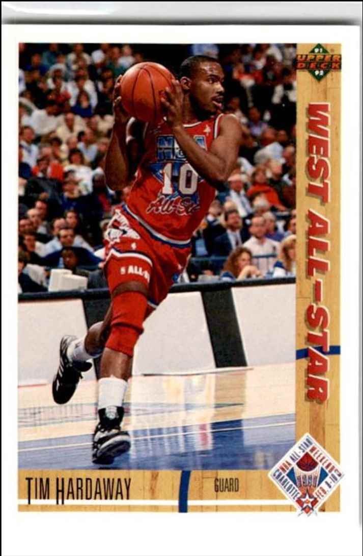 1991-92 Upper Deck Tim Hardaway Golden State Warriors #50