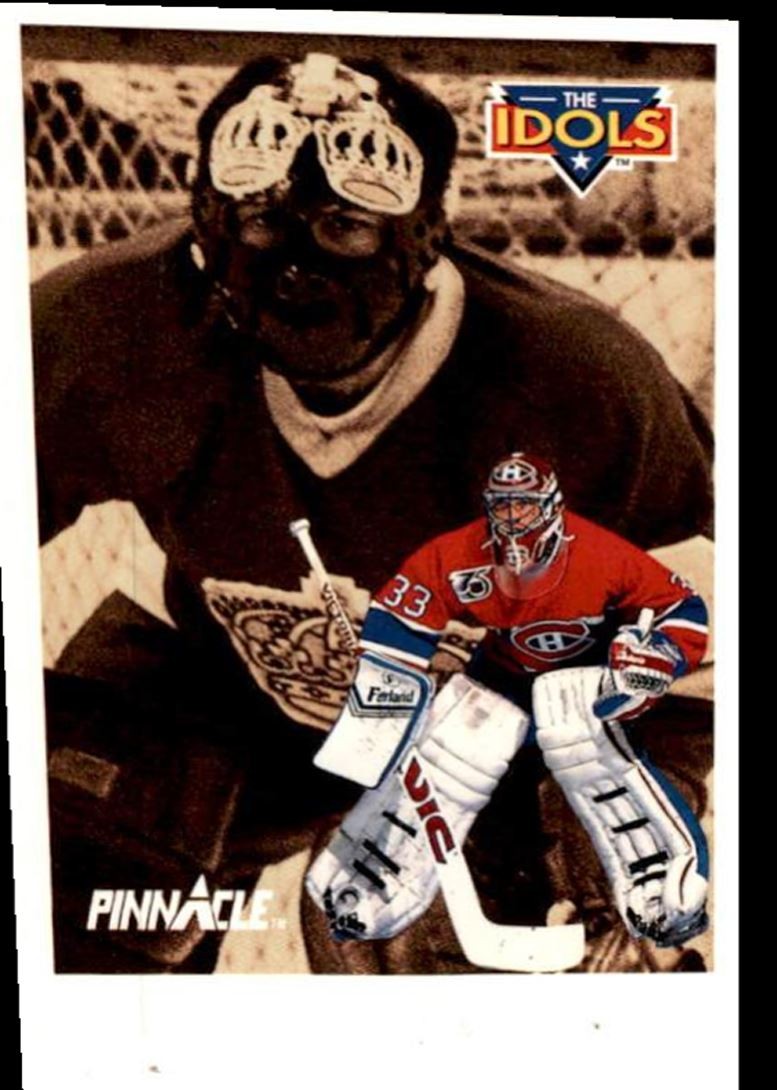 1991-92 Pinnacle Patrick Roy/Rogie Vachon Montreal Canadiens/Los Angeles Kings