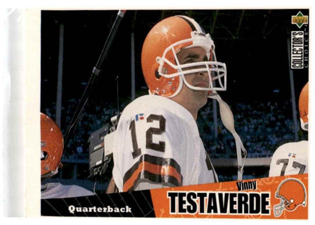 1996 Collector's Choice Vinny Testaverde Cleveland Browns #114