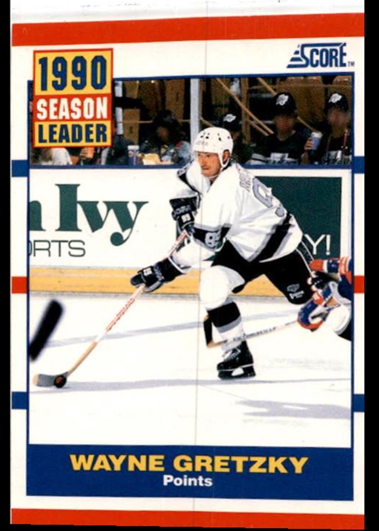 1990-91 Score Wayne Gretzky 99 Los Angeles Kings #353