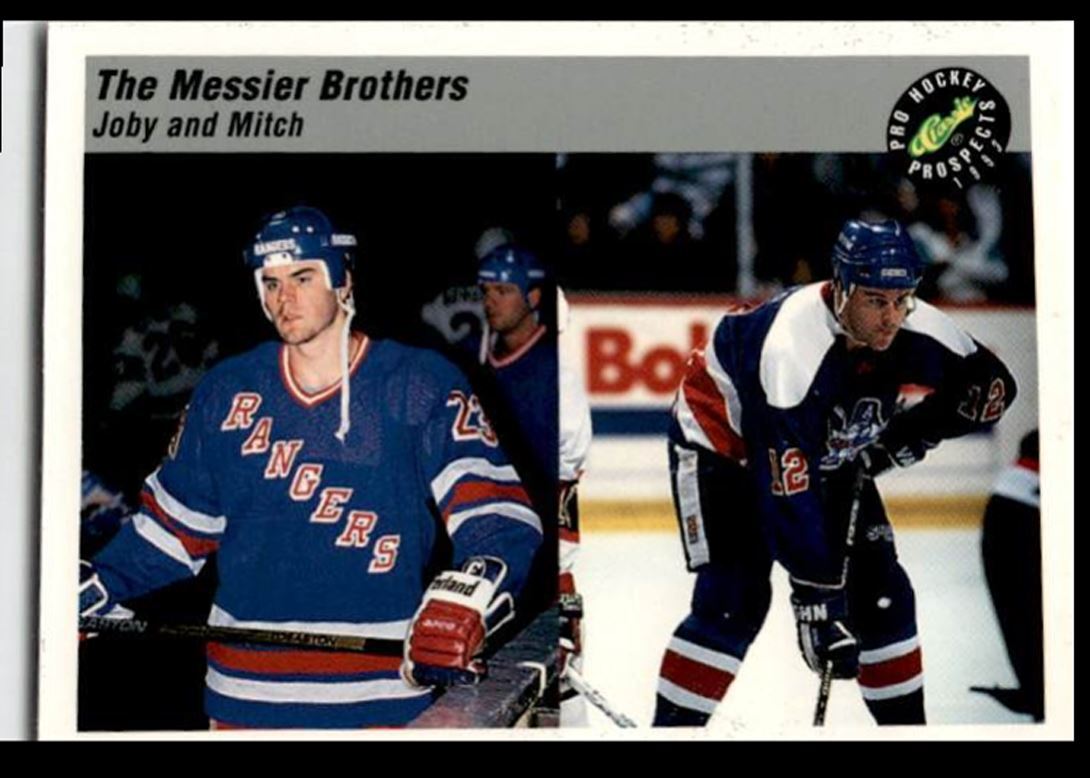 1993-94 Classic Pro Prospects Joby Messier/Mitch Messier Binghamton
