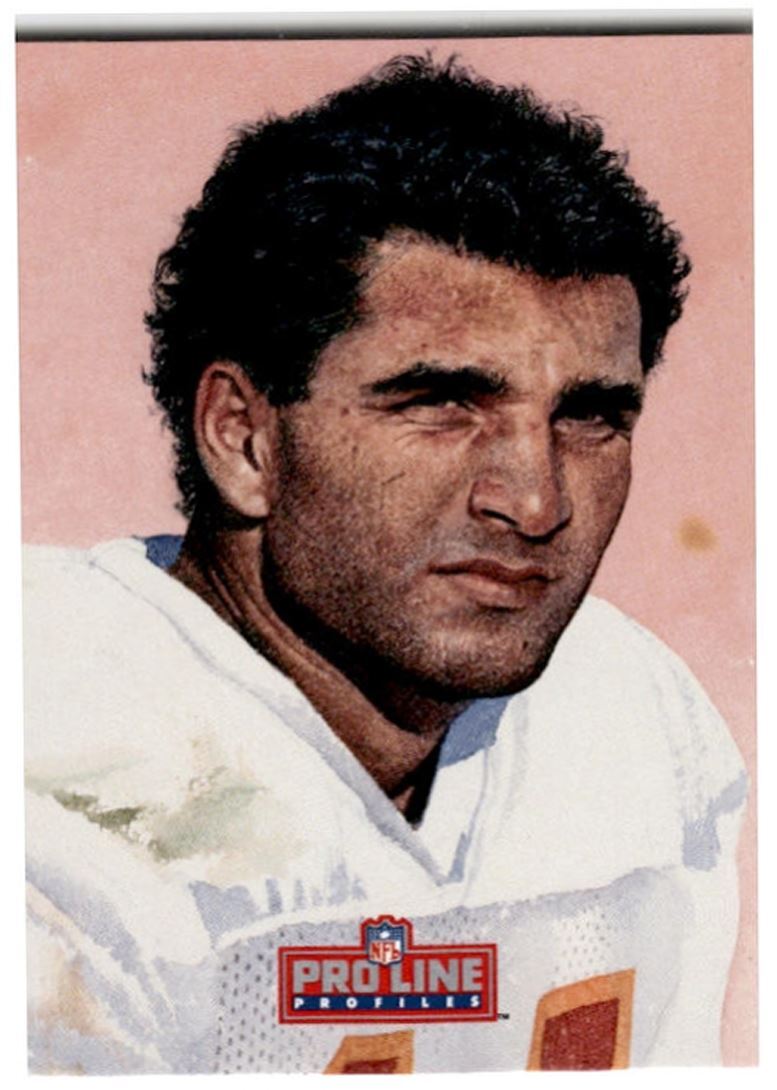 1992 Pro Line Profiles Vinny Testaverde Tampa Bay Buccaneers #55