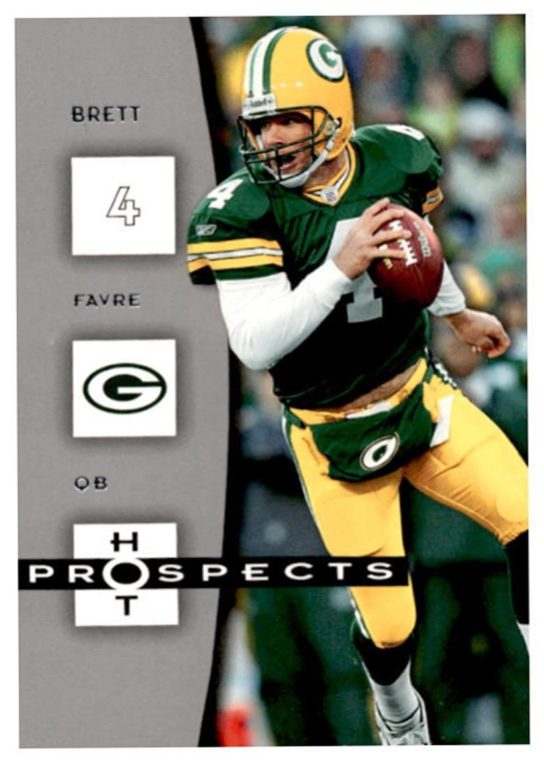 2006 Fleer Hot Prospects Brett Favre Green Bay Packers #35