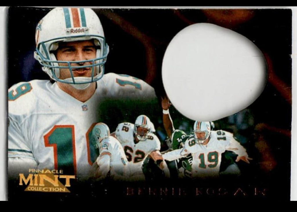 1996 Pinnacle Mint Bernie Kosar Miami Dolphins #28