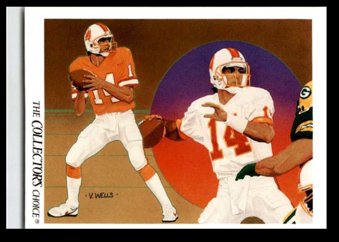1991 Upper Deck Vinny Testaverde Tampa Bay Buccaneers #77