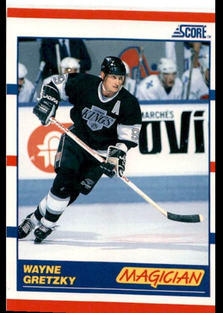 1990-91 Score Wayne Gretzky Magician Los Angeles Kings #338