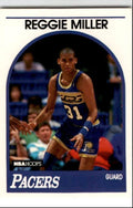 1989-90 Hoops Reggie Miller .. Indiana Pacers #29