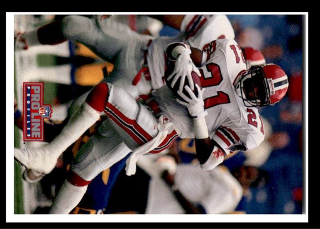 1992 Pro Line Profiles Deion Sanders Atlanta Falcons #456