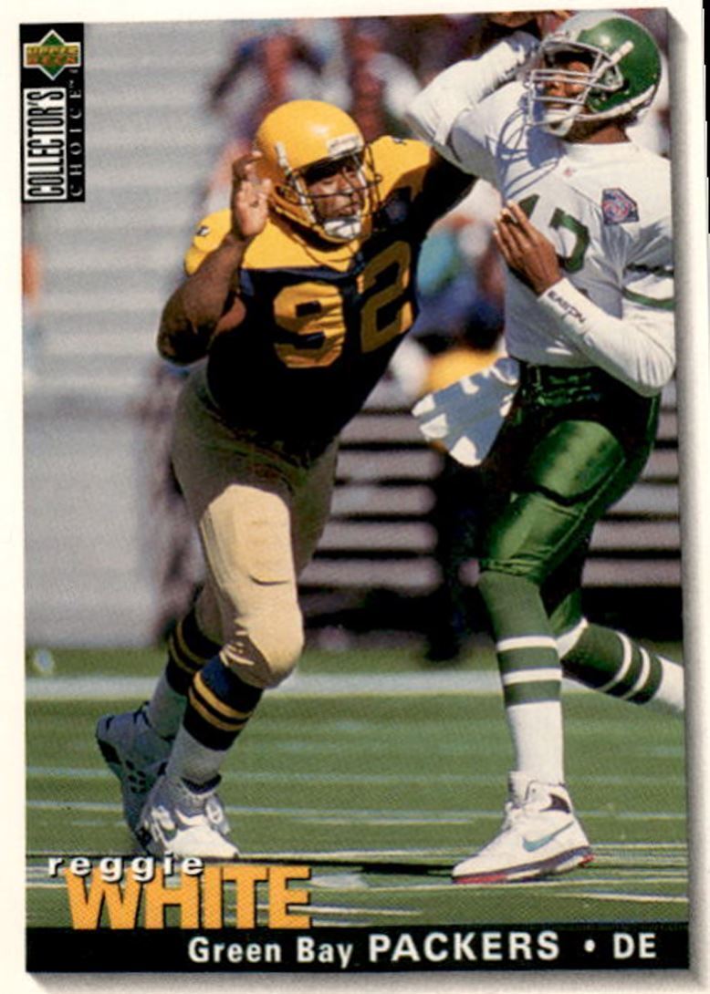 1995 Collector's Choice Player's Club Reggie White Green Bay Packers #129