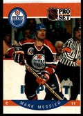 1990-91 Pro Set Mark Messier hof Edmonton Oilers #91
