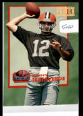 1993 Pro Set Power Moves Vinny Testaverde Gold Cleveland Browns #PM3