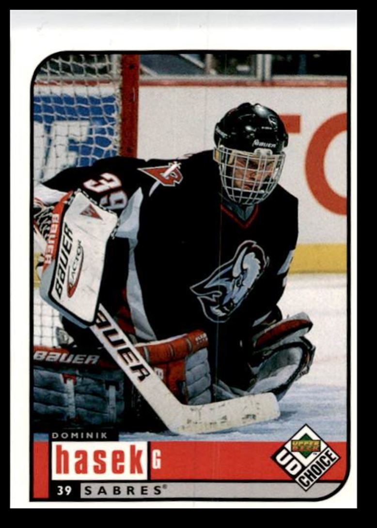 1998-99 UD Choice Dominik Hasek 39 Buffalo Sabres #23