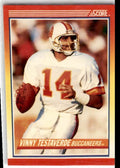 1990 Score Vinny Testaverde Tampa Bay Buccaneers #261