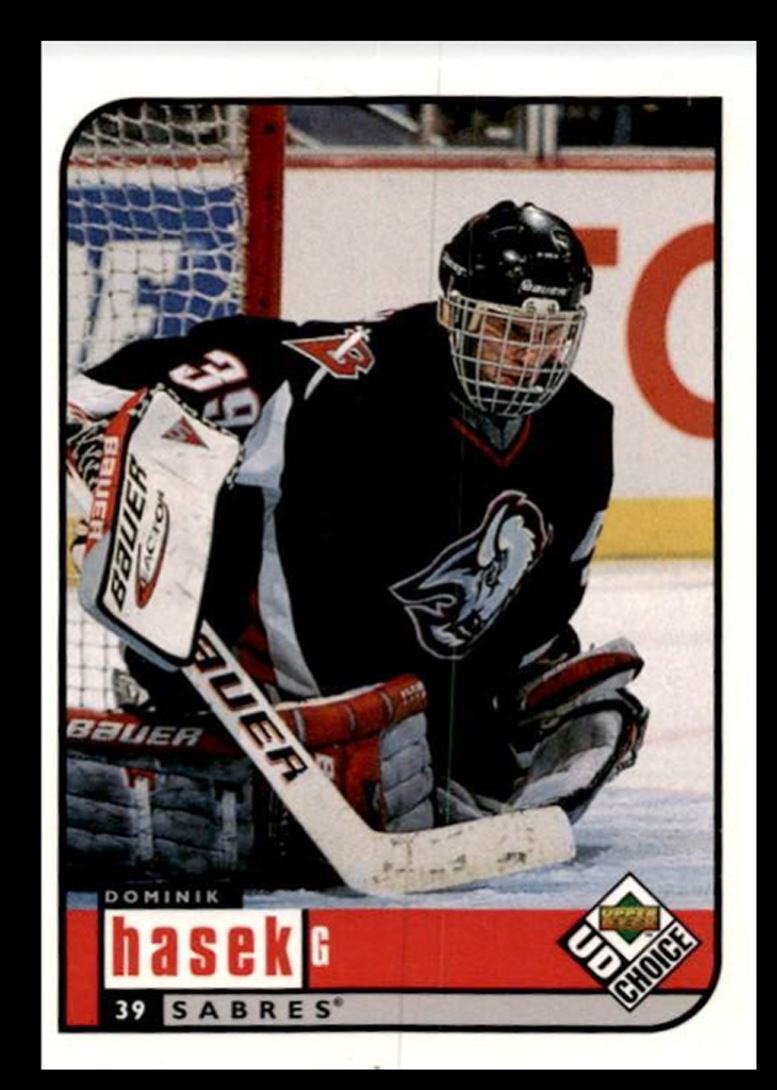 1998-99 UD Choice Dominik Hasek Sabres Buffalo Sabres #23