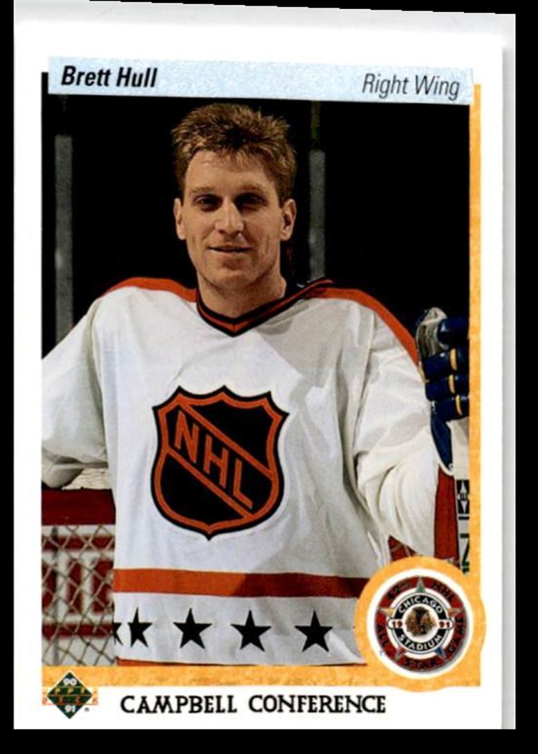 1991-92 Upper Deck Brett Hull St. Louis Blues #474
