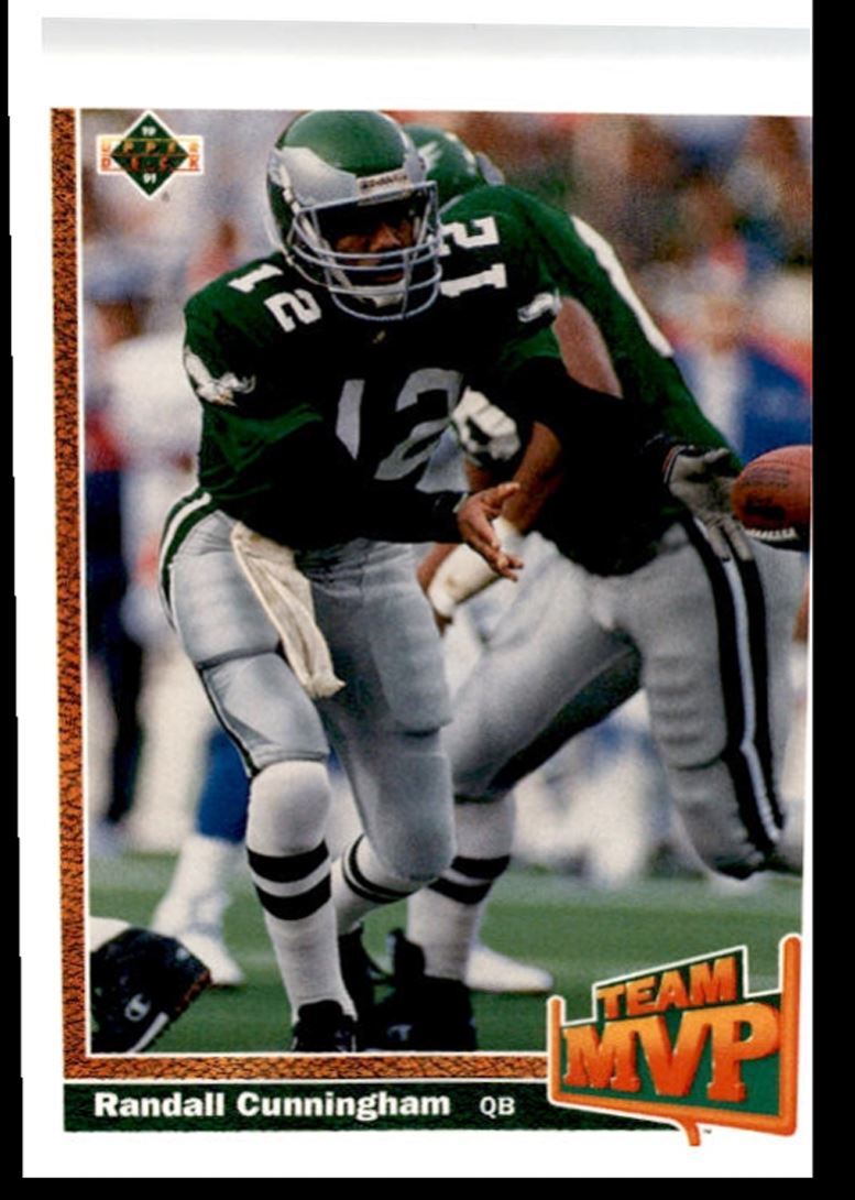1991 Upper Deck Randall Cunningham Philadelphia Eagles #471