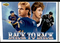 1992-93 Upper Deck Brett Hull/Wayne Gretzky St. Louis Blues/Los Angeles Kings