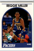 1989-90 Hoops Reggie Miller Indiana Pacers #29