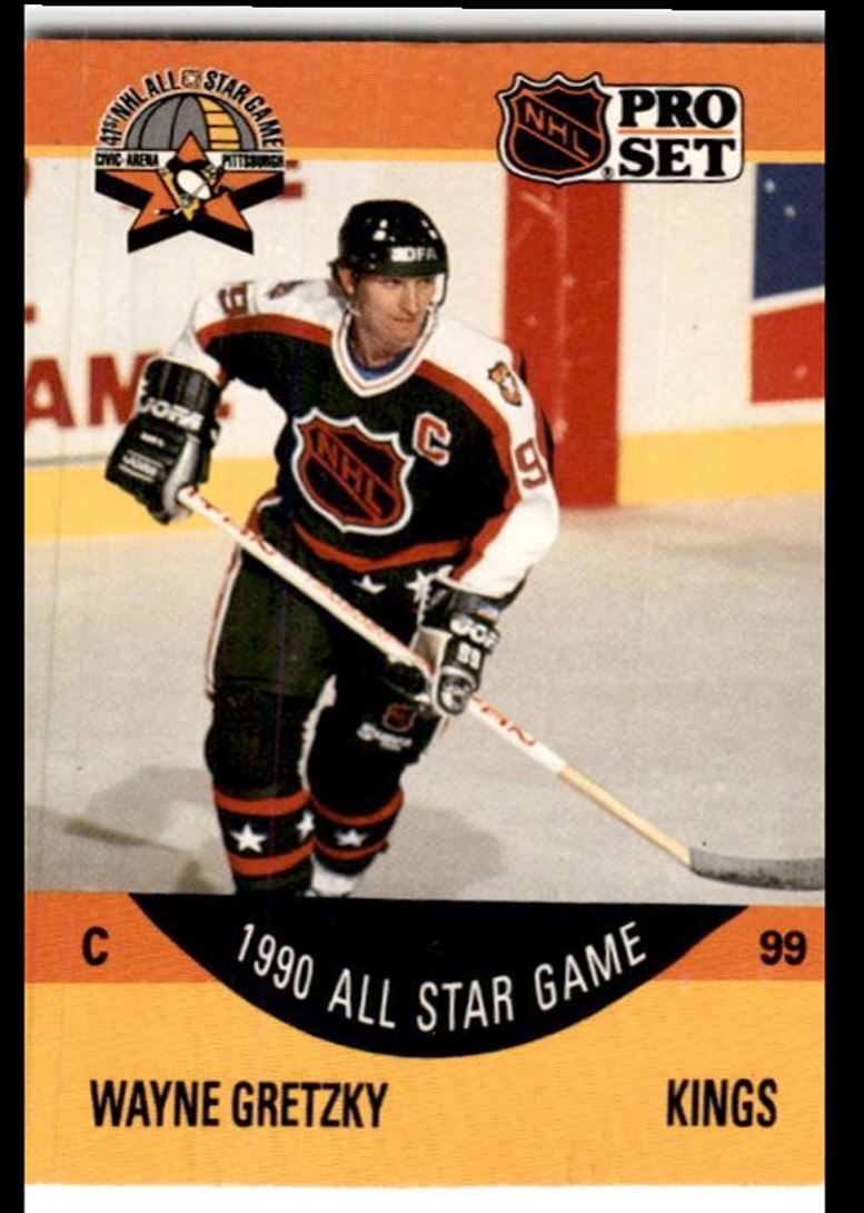 1990-91 Pro Set Wayne Gretzky 99 Los Angeles Kings #340