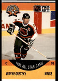 1990-91 Pro Set Wayne Gretzky 99 Los Angeles Kings #340