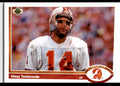 1991 Upper Deck Vinny Testaverde .. Tampa Bay Buccaneers #261