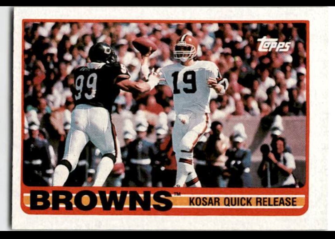 1989 Topps Bernie Kosar Cleveland Browns138