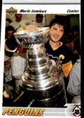 1991-92 Upper Deck Mario Lemieux a Pittsburgh Penguins #156