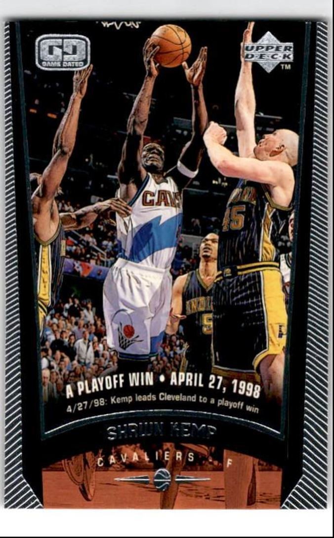 1998-99 Upper Deck Shawn Kemp Cleveland Cavaliers #27