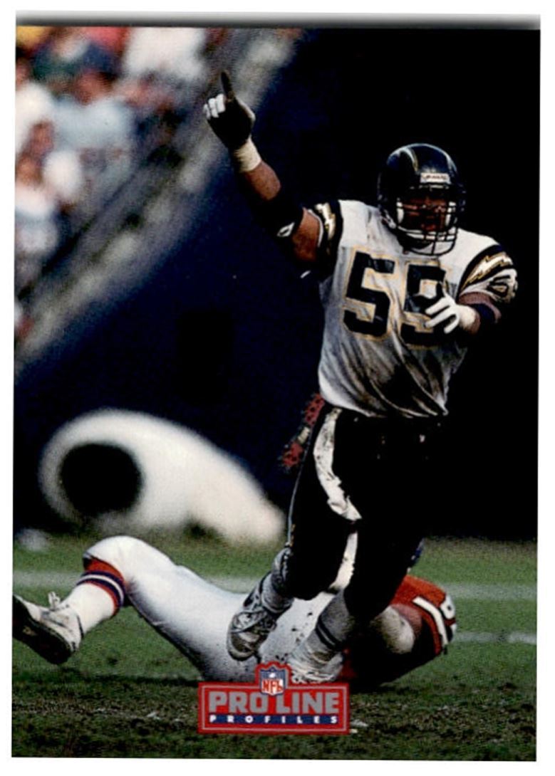 1992 Pro Line Profiles Junior Seau , San Diego Chargers #139