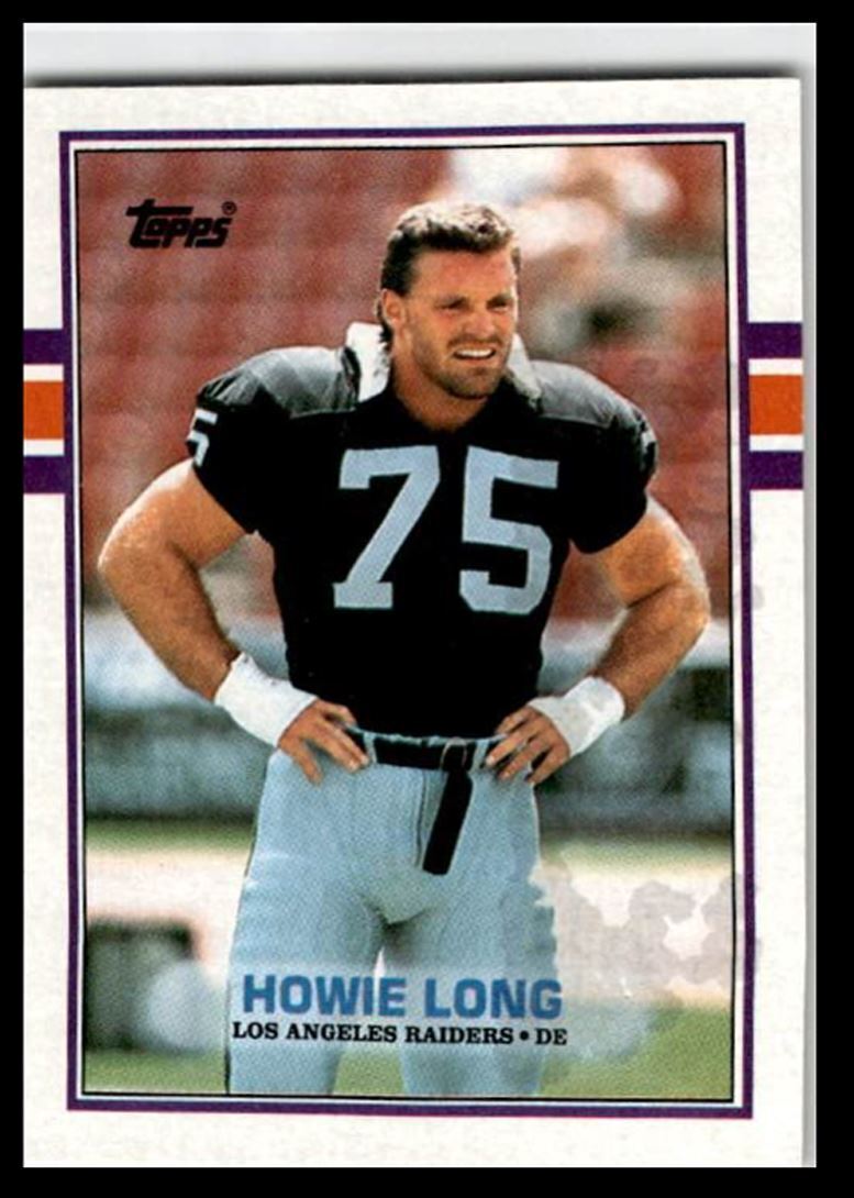 1989 Topps Howie Long ` Los Angeles Raiders #273