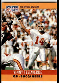 1990 Pro Set Vinny Testaverde Tampa Bay Buccaneers #318